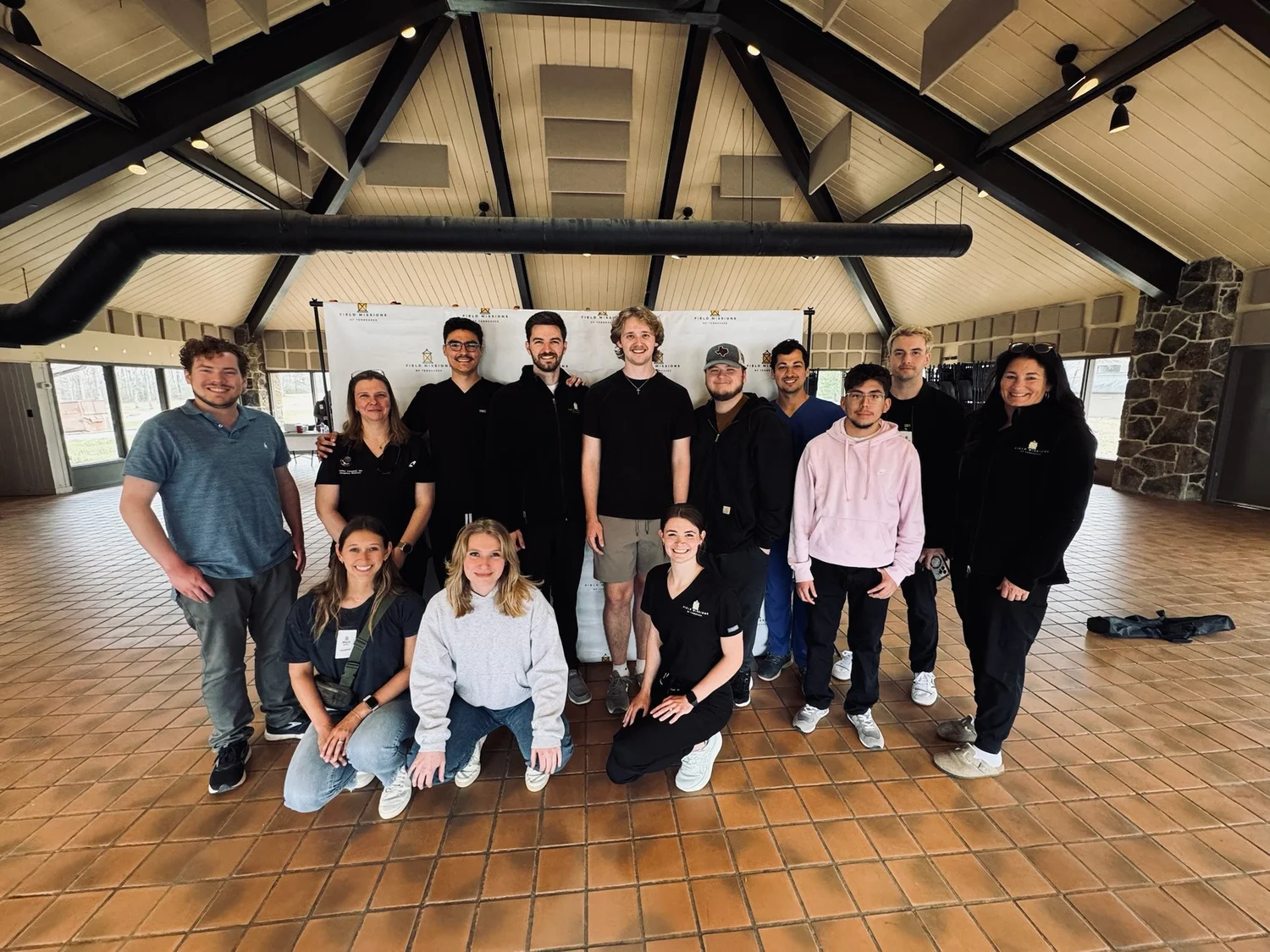 Jamestown Clinic volunteers providing care, March 2025